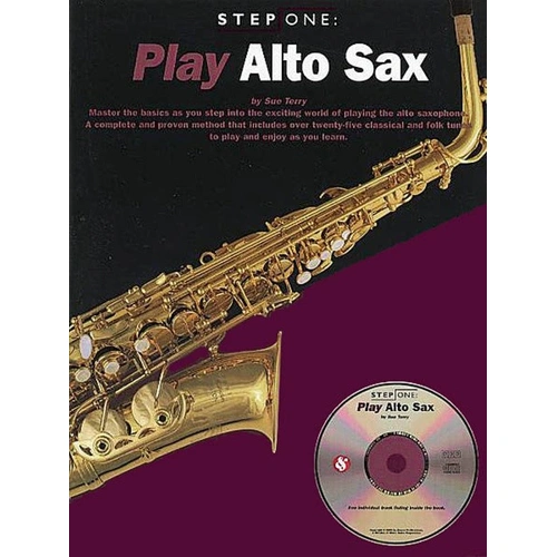 Step One Play Alto Saxophone BK/CD