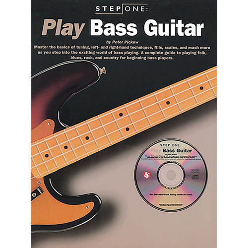 Step One Play Bass Guitar Book/CD (Softcover Book/CD)