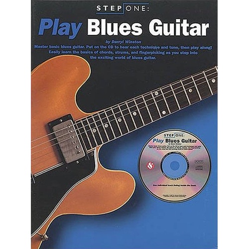 Step One Play Blues Guitar BK/CD