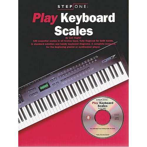 Step One Play Keyboard Scales BK/CD