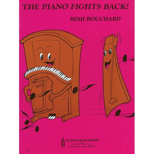 Bouchard - The Piano Fights Back (Softcover Book)