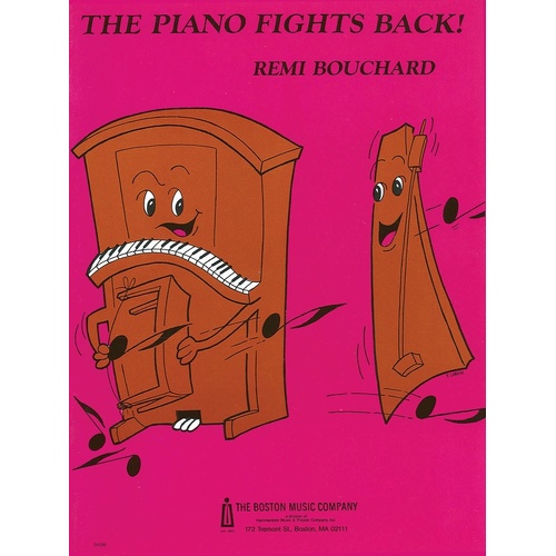 Bouchard - The Piano Fights Back (Softcover Book)