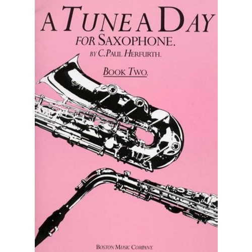 A Tune A Day Saxophone Book 2 (Softcover Book)