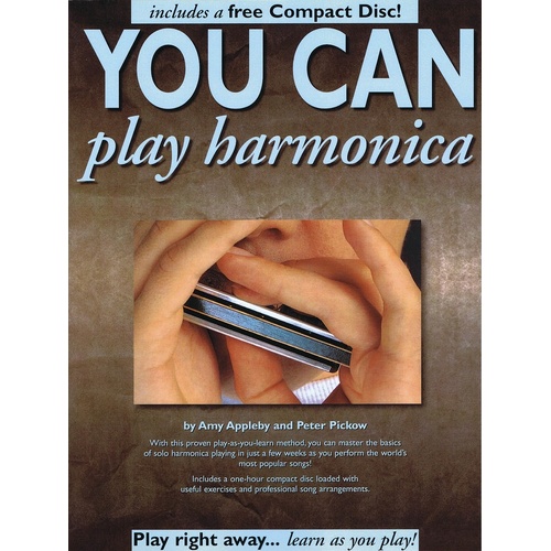 You Can Play Harmonica Book/CD (Softcover Book/CD)