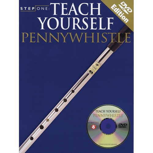 Step One Teach Yourself Pennywhistle Book/CD/Dvd