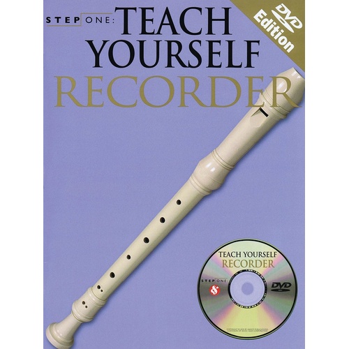 Step One Teach Yourself Recorder Book/CD/DVD (Softcover Book/CD/DVD)