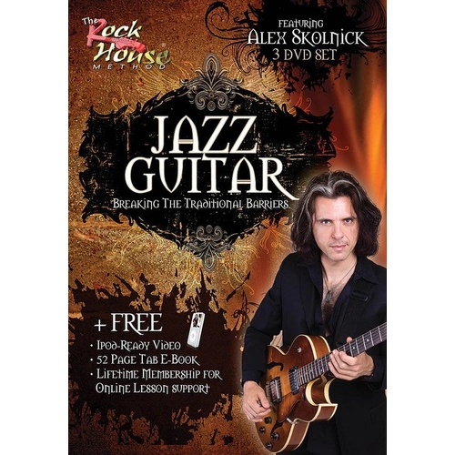 Jazz Guitar: A Modern Perspective 3 DVD Set by Alex Skolnick