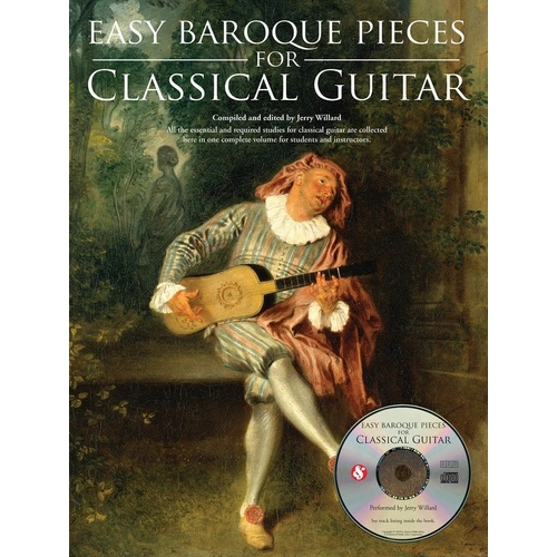 Easy Baroque Pieces for Classical Guitar Book