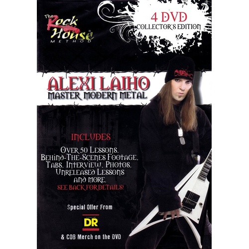 Master Modern Metal Guitar 4DVD Set (DVD Only)