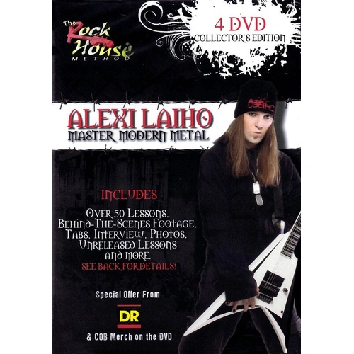 Alexi Laiho: Master Modern Metal 4-DVD Set