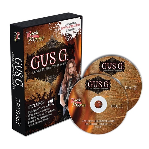 Lead and Rhythm Techniques Guitar 2 DVD Set (DVD Only)