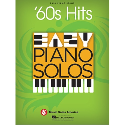 60S Hits - Easy Piano Solos Softcover Book (Piano)