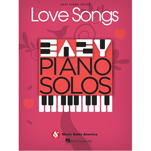 Love Songs - Easy Piano Solos Softcover Book (Piano)