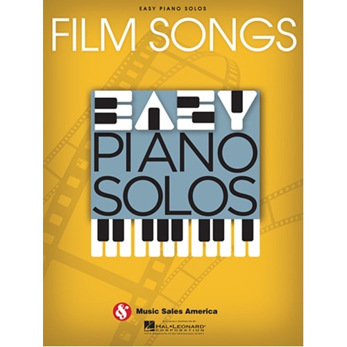 Film Songs - Easy Piano Solos Softcover Book (Piano)