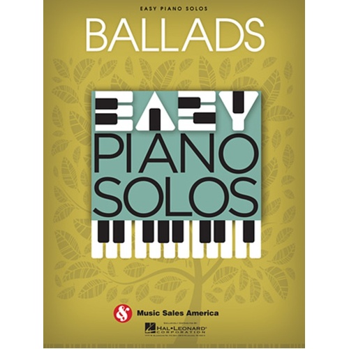 Ballads - Easy Piano Solos Softcover Book (Piano)