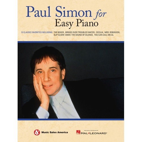 Paul Simon For Easy Piano (Softcover Book)