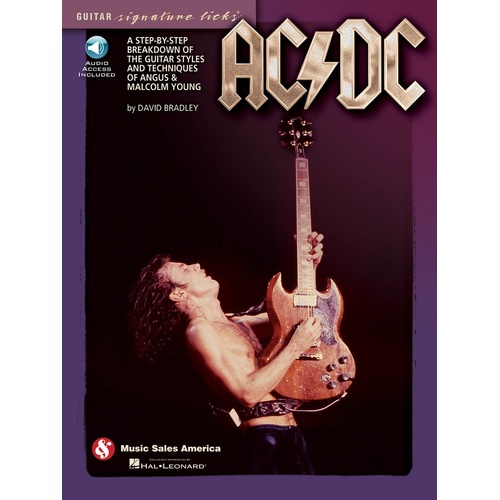 AC/DC Guitar Signature Licks Book/Online Audio (Softcover Book/Online Audio)
