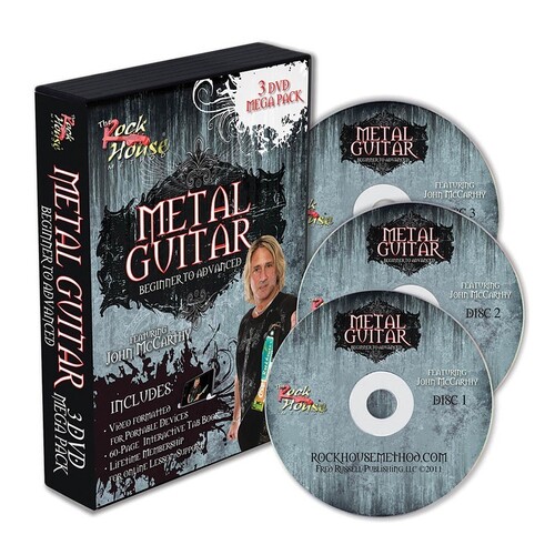 Metal Guitar 3DVD Mega Pack (DVD Only)