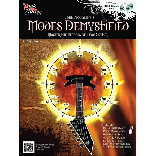 Modes Demystified - BK/2DVD by Rock House
