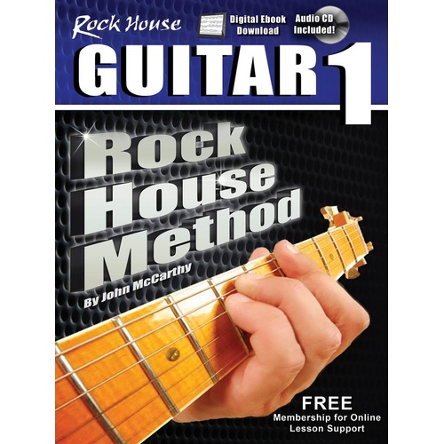 Rock House Method Learn Guitar 1 Book/CD (Softcover Book/CD)