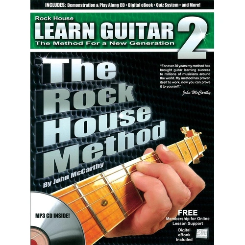 Rock House Method: Learn Guitar 2 BK/CD