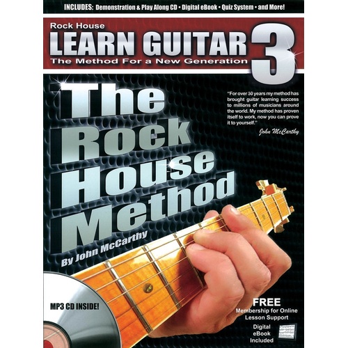 Rock House Method Learn Guitar 3 Book/CD (Softcover Book/CD)