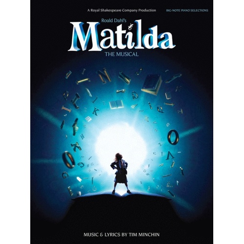 Matilda The Musical Big Note Piano (Softcover Book)