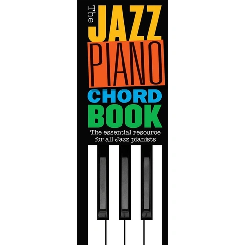 Jazz Piano Chord Book by Wise Publications, 154 Pages, Spiral Bound, Comprehensive Guide for Harmonic Variations and Voicings