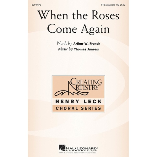 When The Roses Come Again TTB A Cappella (Octavo)