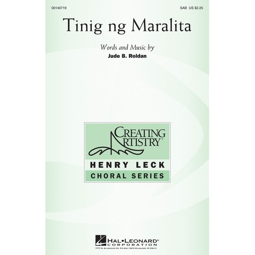 Tinig Ng Maralita SAB (Octavo)