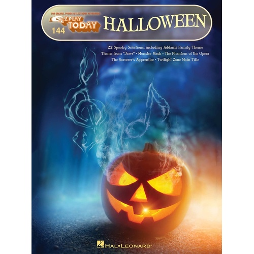 EZ Play 144 Halloween (Softcover Book)