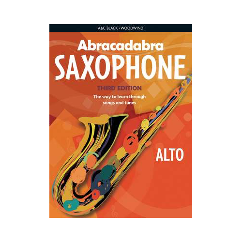 Abracadabra Saxophone Book, 3rd Edition - Saxophone Sheet Music and Method Book