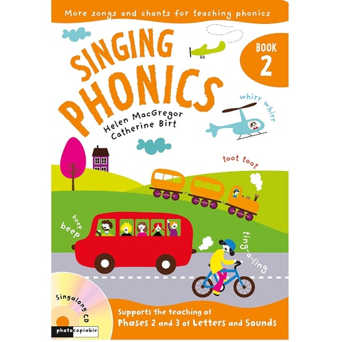 Singing Phonics Book 2 with CD - Vocal Sheet Music