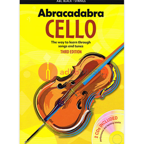 Abracadabra Cello Book with CD - Third Edition Cello Tutor and Method Book for Individual and Group Lessons