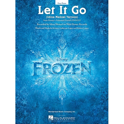 Let It Go Easy Piano S/S (Sheet Music)