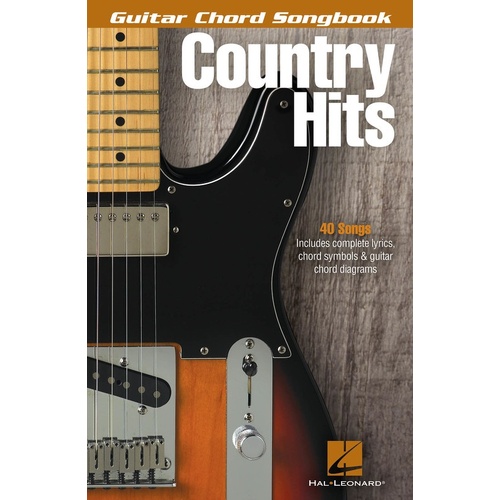 Country Hits Guitar Chord Songbook (Softcover Book)