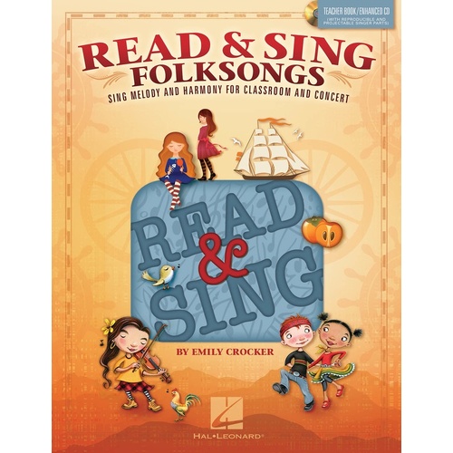 Read and Sing Folksongs Book/CD (Softcover Book/CD)