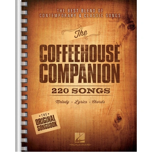 Coffeehouse Companion Fake Book Full Size - 220 Acoustic Favorites