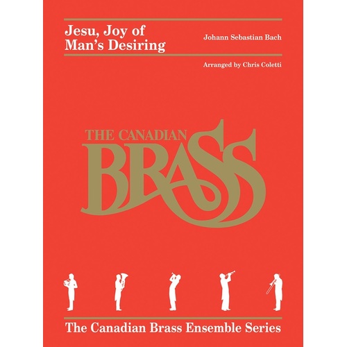 Jesu Joy Of Mans Desiring Brass Quintet (Music Score/Parts)
