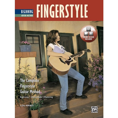Beginning Fingerstyle Guitar Method Book and CD