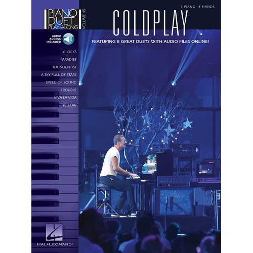 Coldplay Piano Duet Playalong V46 Book/Online Audio (Softcover Book/Online Audio