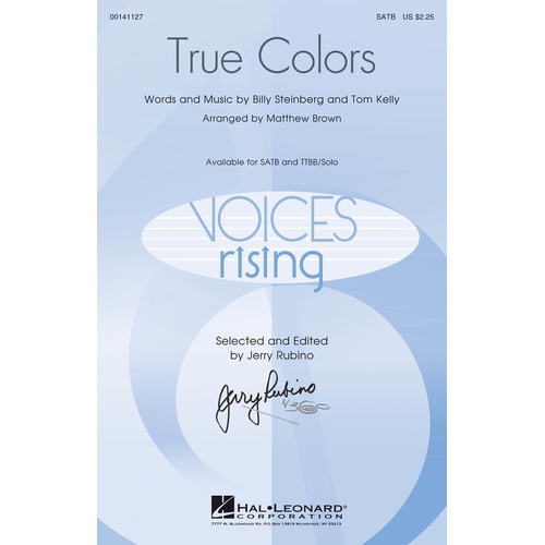 True Colors SATB (Octavo)