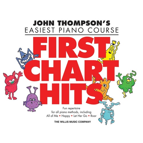 Easiest Piano Course First Chart Hits (Softcover Book)