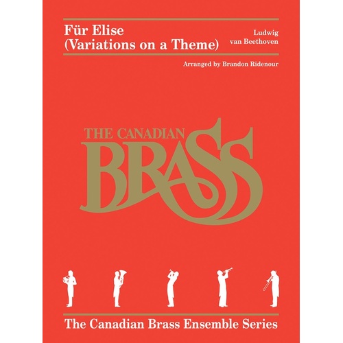Fur Elise (Variations On A Theme) Brass Quintet (Music Score/Parts)