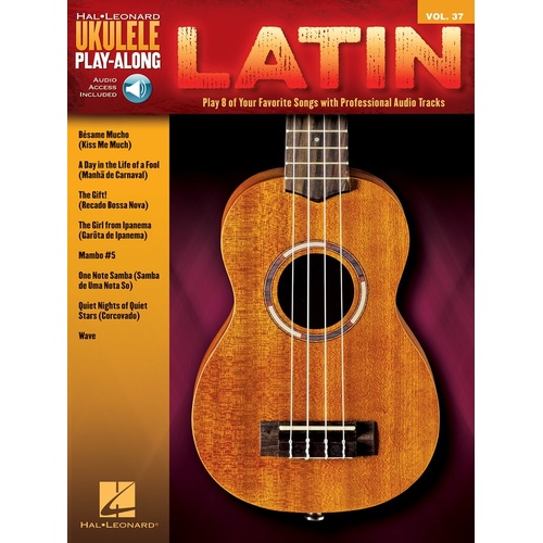 Latin Ukulele Playalong V37 Book/Online Audio (Softcover Book/Online Audio)