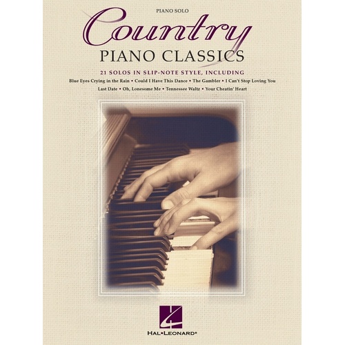 Country Piano Classics (Softcover Book)