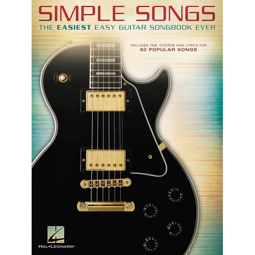 Simple Songs Easiest Easy Guitar Songbook Ever (Softcover Book)