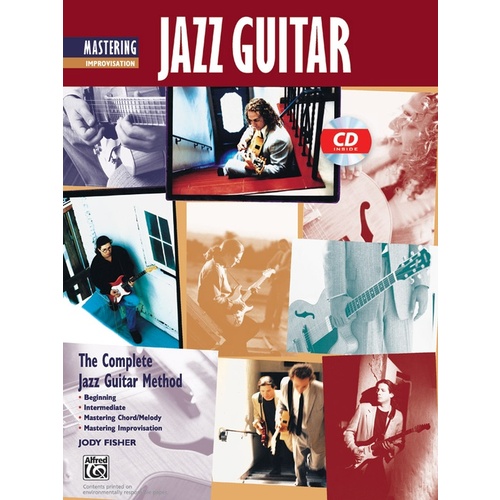 Mastering Jazz Guitar Improvisation Tab Book/CD