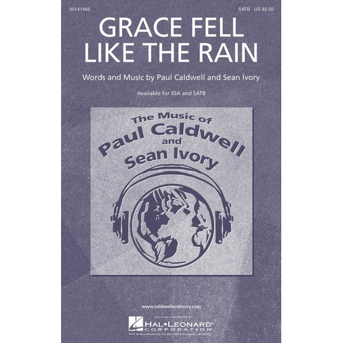 Grace Fell Like The Rain (Octavo)
