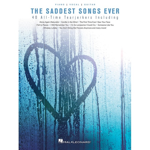 The Saddest Songs Ever PVG (Softcover Book)